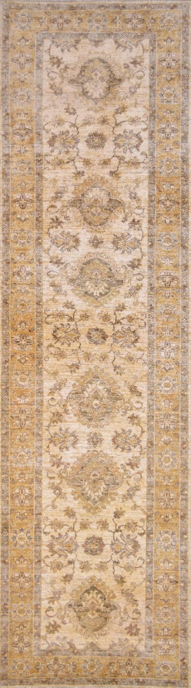 Peshawar Oushak Beige, 2′7″ × 9′6″