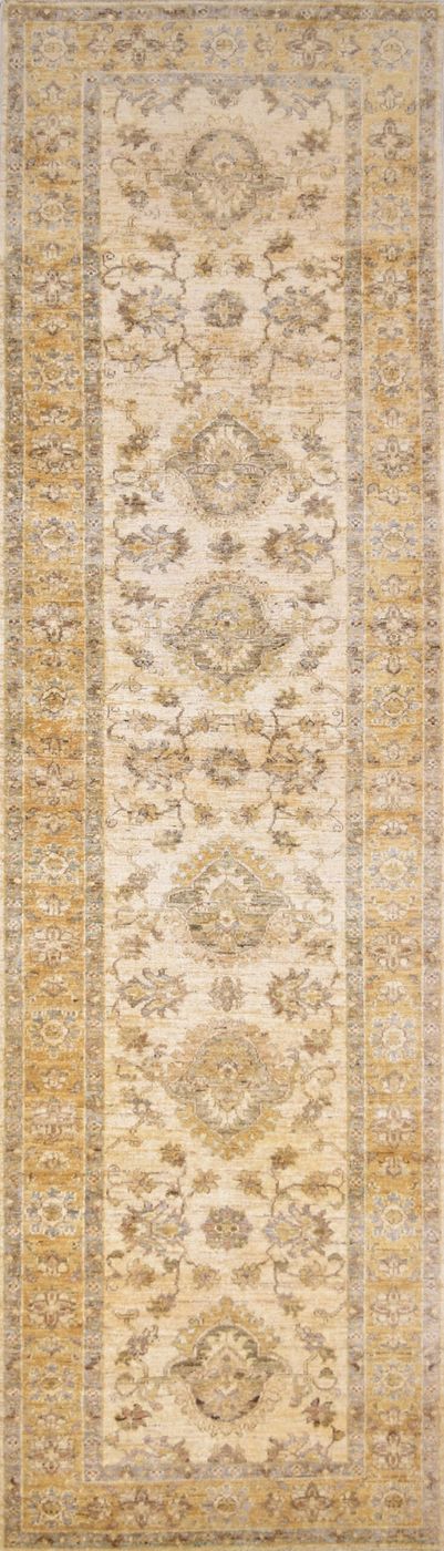 Peshawar Oushak Beige/Gold, 2′9″ × 9′5″