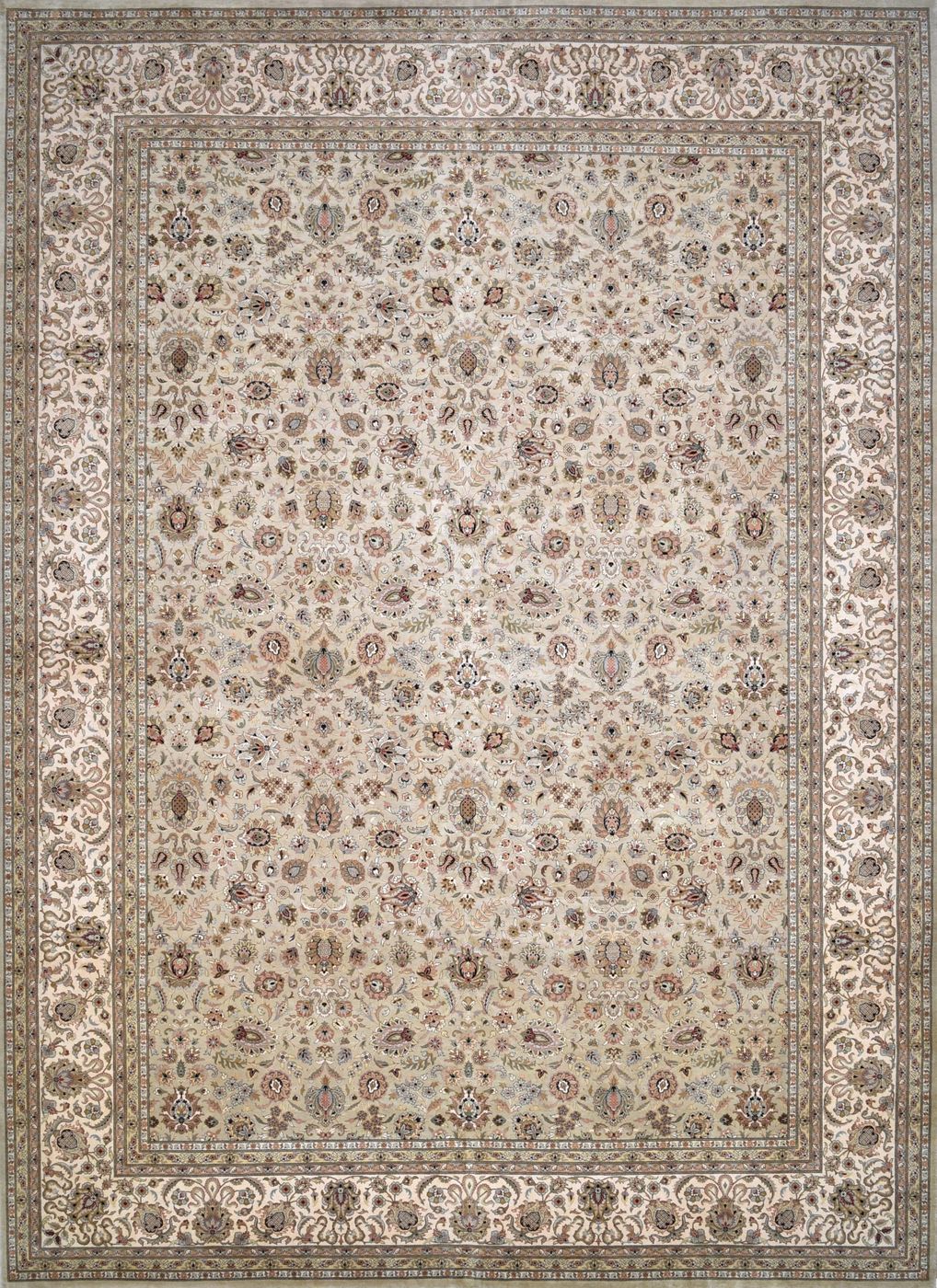 Kashan Bilal Beige, 10′0″ × 13′11″, from the Shalimar collection