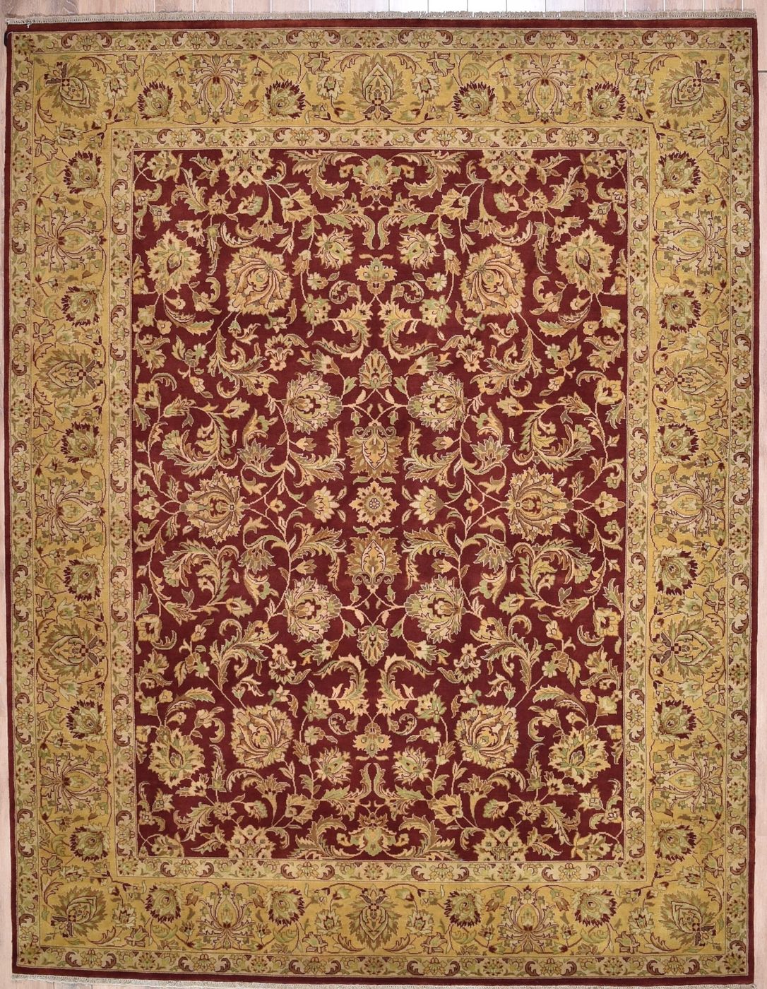 Kashan Red / Gold, 3′0″ × 4′11″