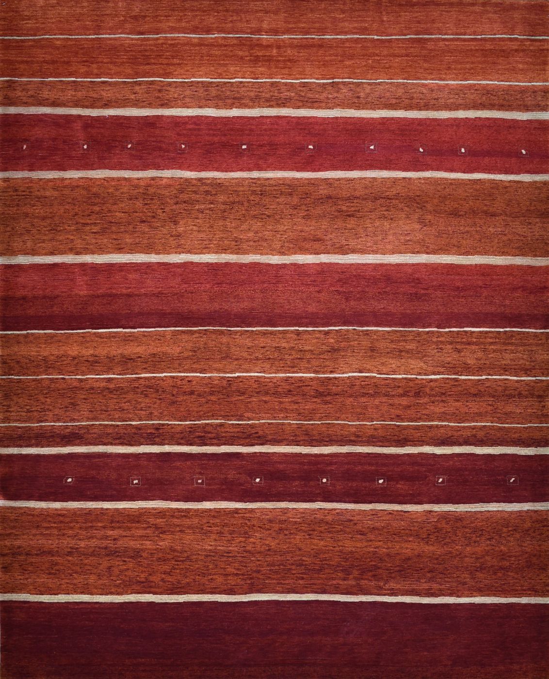 Loribaft LBT1007 Rust, 8′0″ × 9′11″