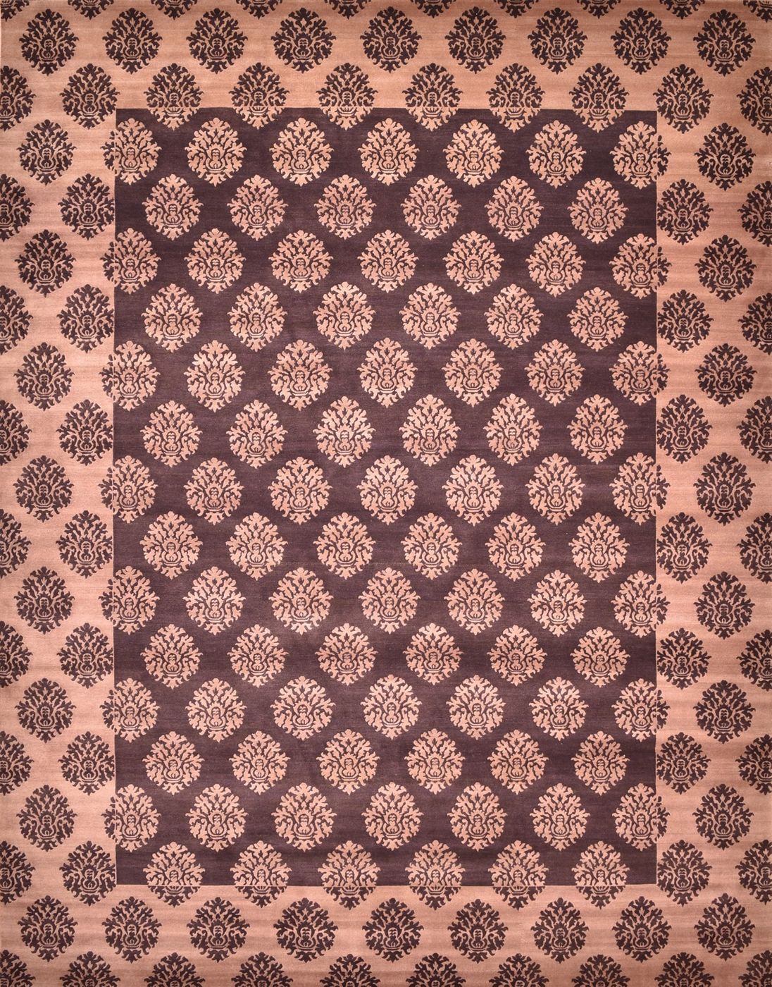 Tibetan Brown/L.Brown, 9′1″ × 11′9″