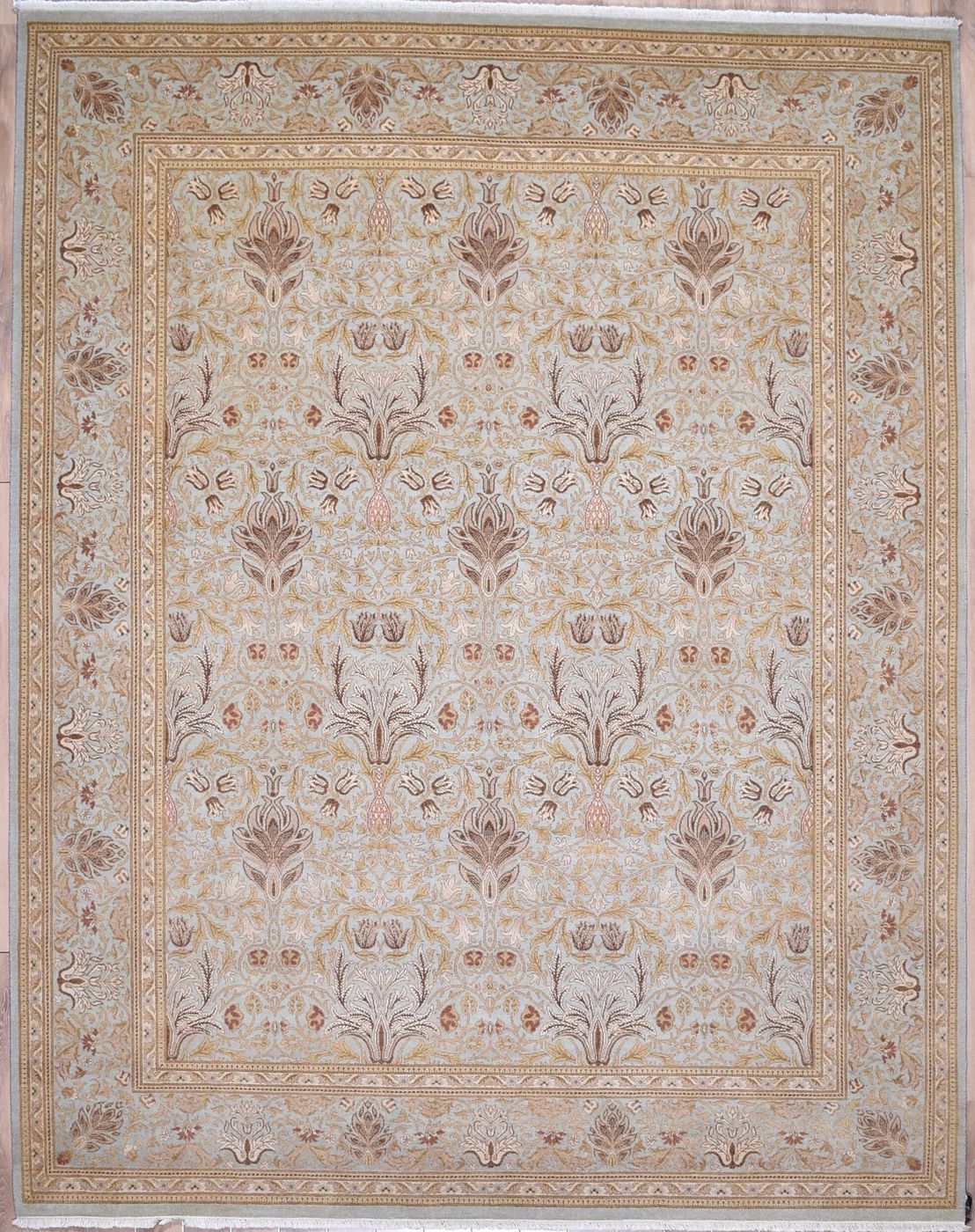 William Morris L.Blue, 8′1″ × 10′3″