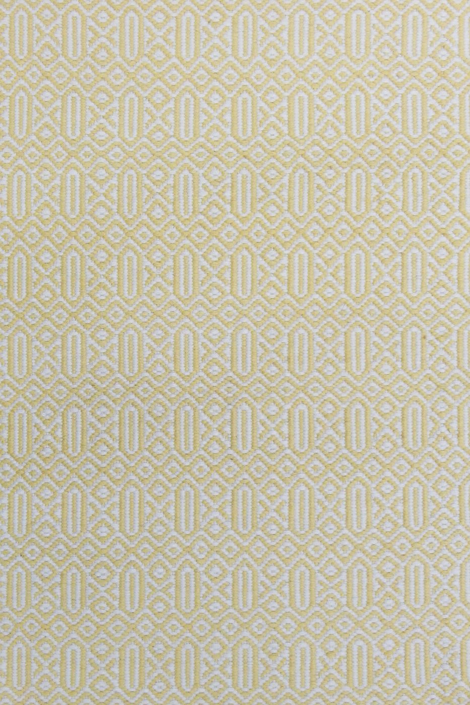 India rug, Yellow / Ivory, 2′6″ × 4′0″