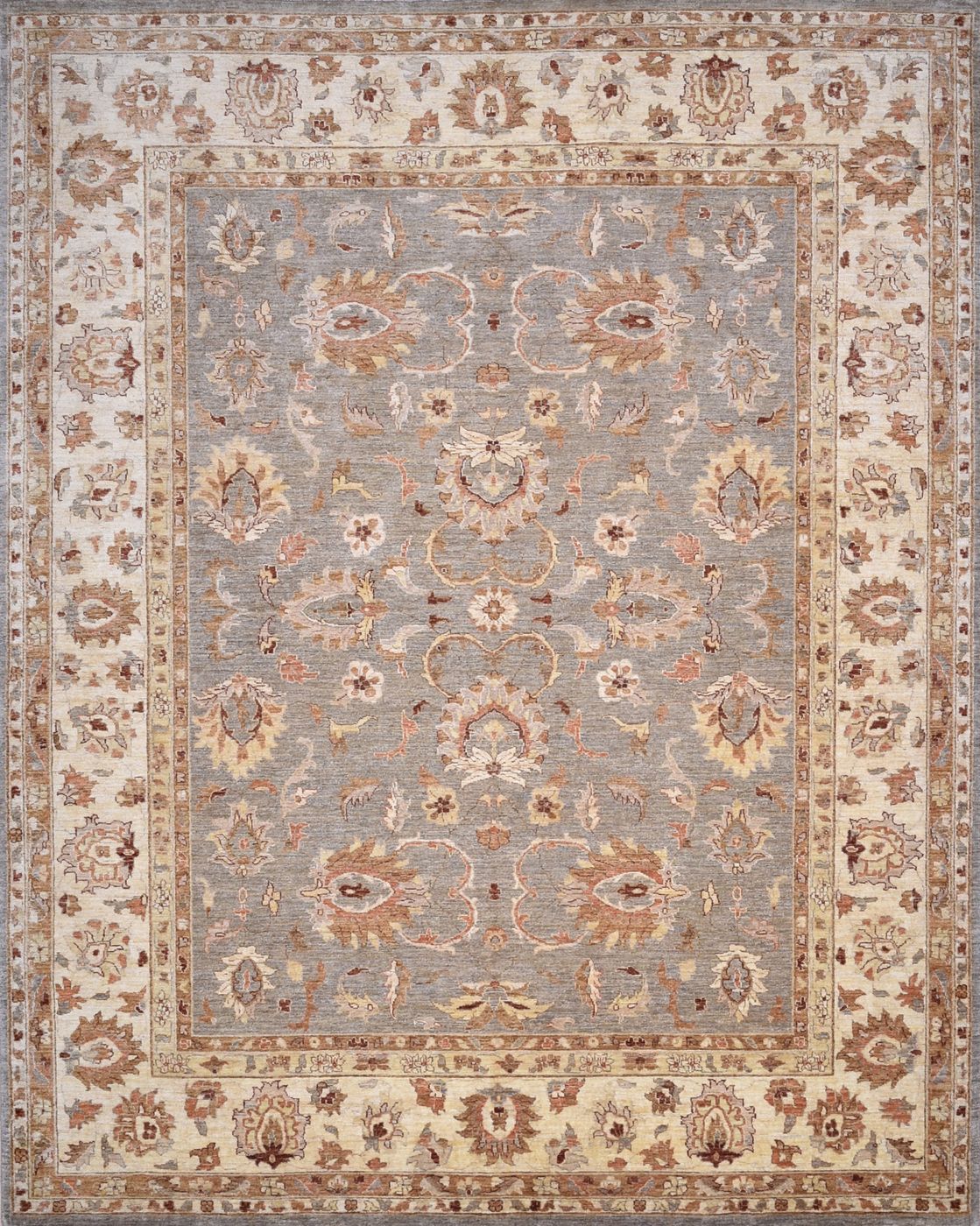 Sultanabad SRD1604 L. Blue & Cream, 7′11″ × 9′11″, from the Silk Road collection