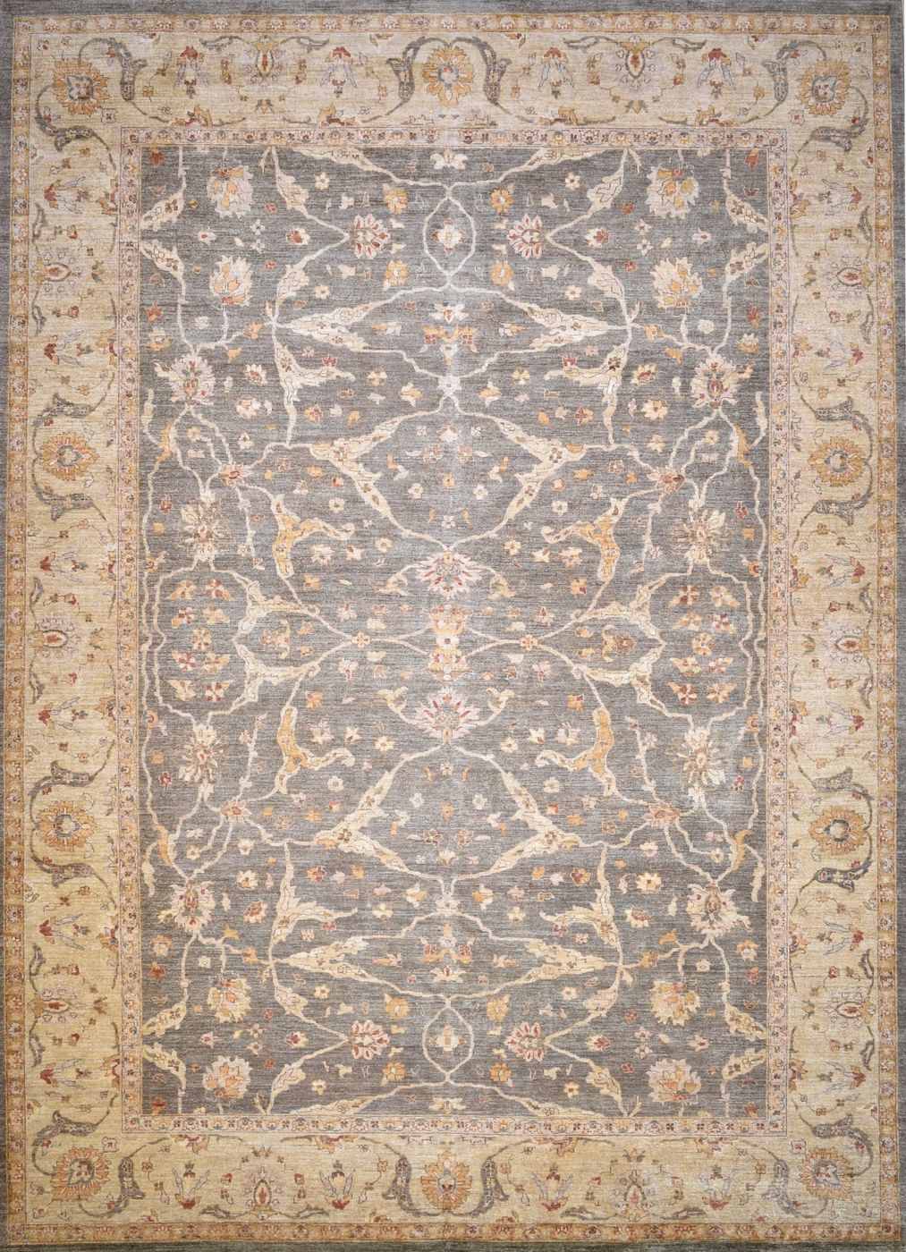 Sultanabad SRD1730 Green, 9′10″ × 13′7″