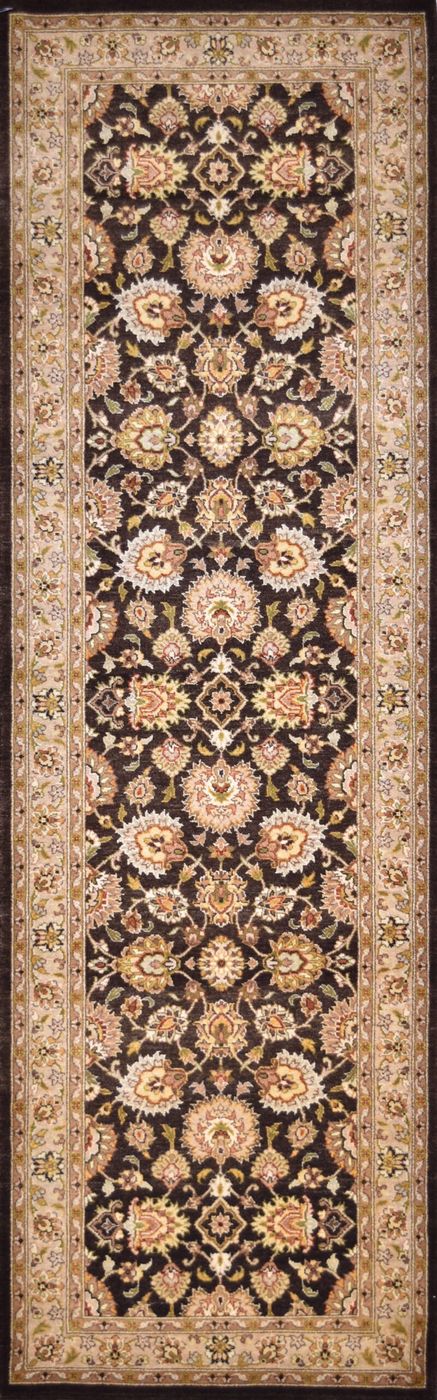 Texila Tabriz Chocolate/Gold, 2′6″ × 8′1″