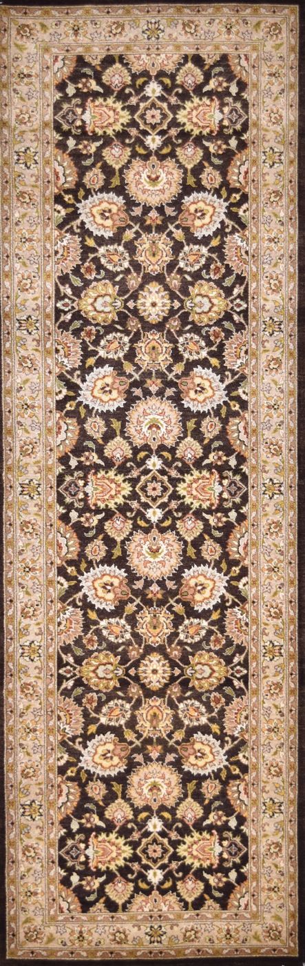 Texila Tabriz Chocolate/Gold, 2′6″ × 8′1″