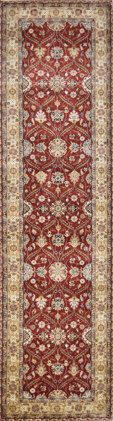 Silk Touch Tabriz Red/Gold, 2′8″ × 9′11″