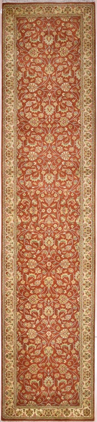 Mirzapur Kashan Copper/Cream, 2′8″ × 11′11″