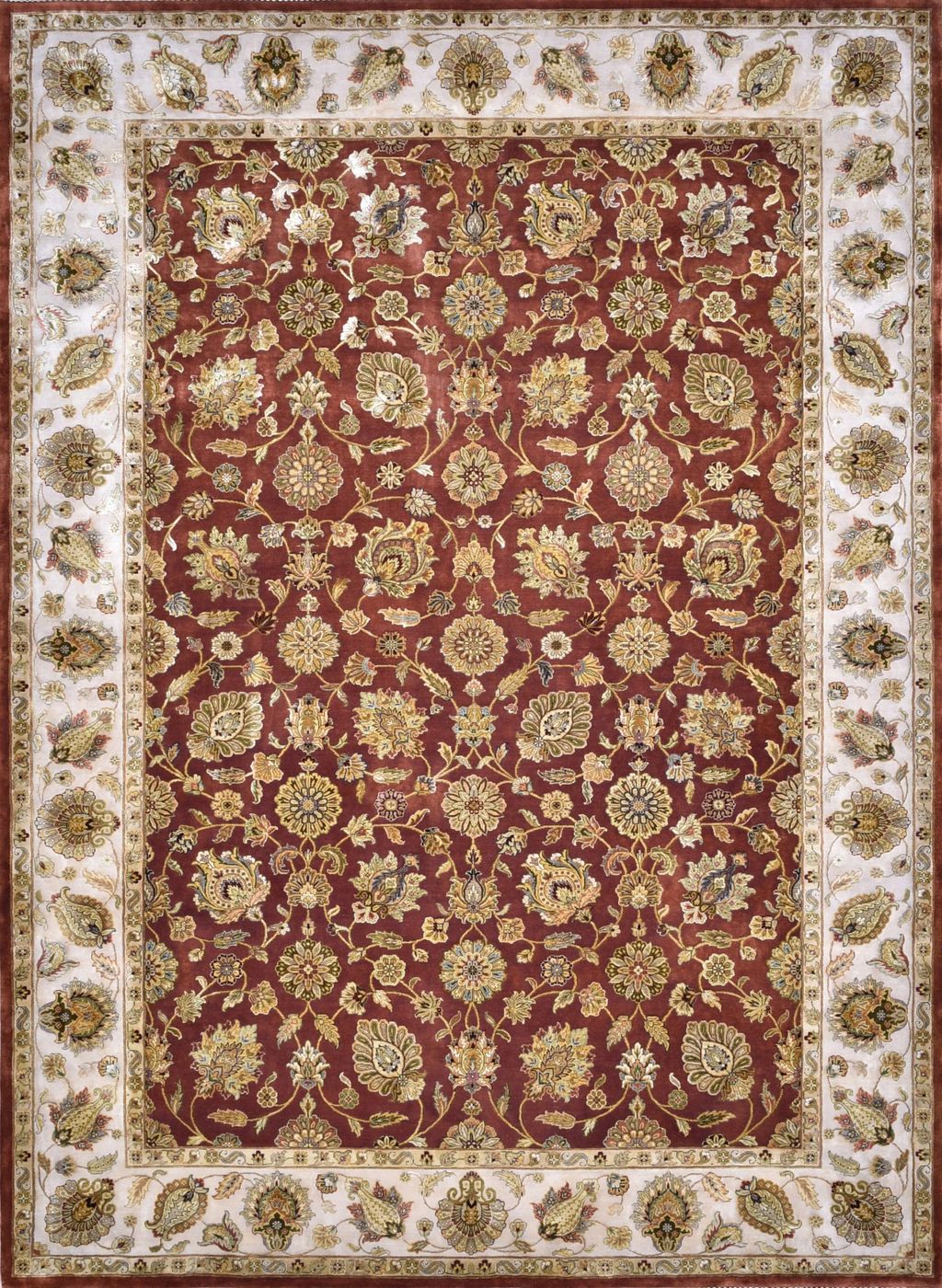 Royale QNQ3 Rust & Ivory W & S, 8′2″ × 11′4″