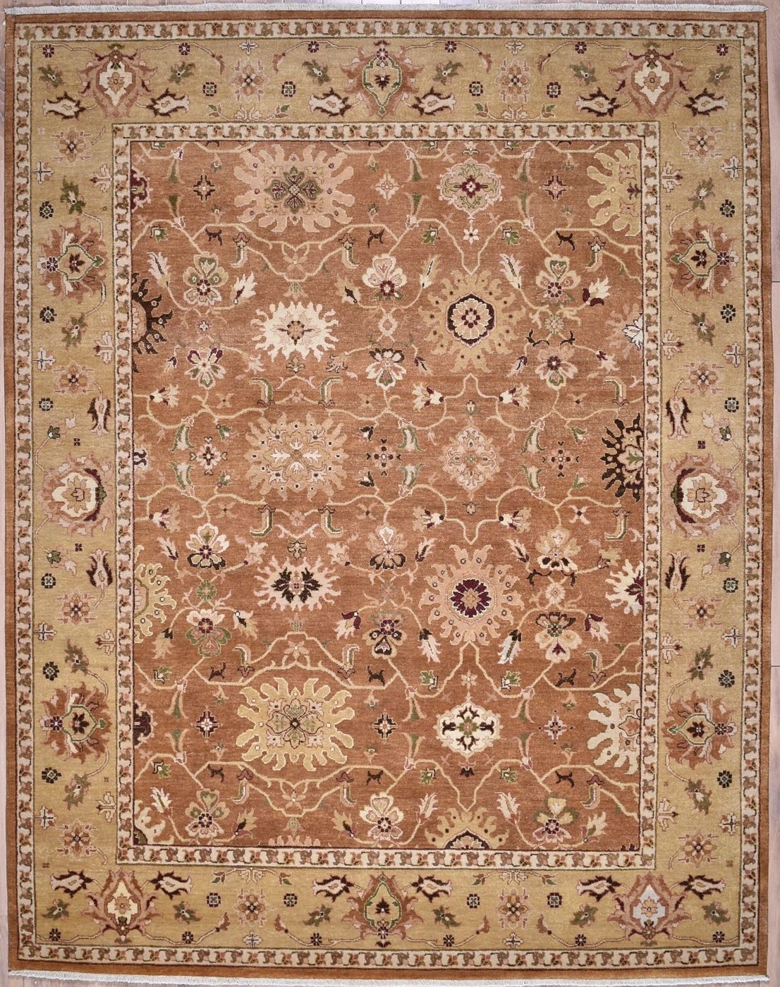 Sultanabad Copper / L.Gold, 5′7″ × 7′10″