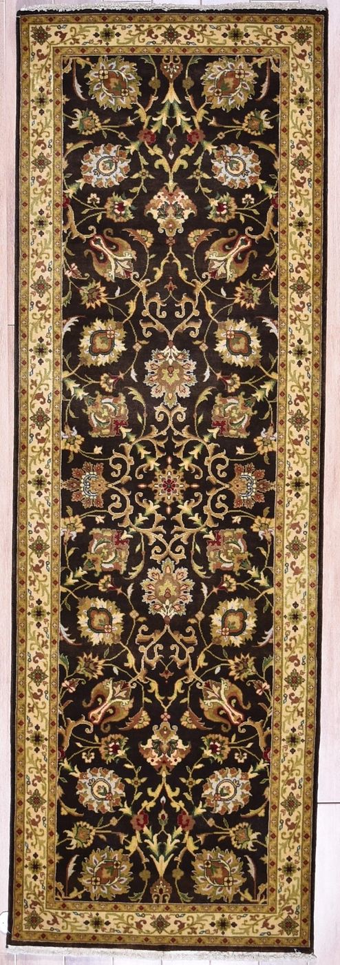 Mehran Semnan MEH001C Brown/L.Gold, 2′7″ × 7′10″