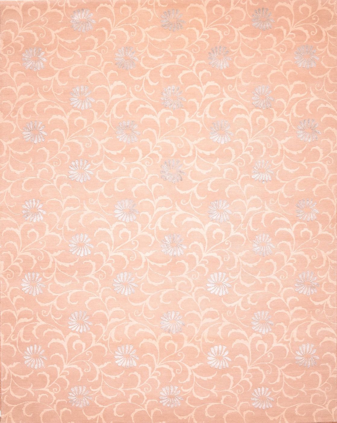 SGR503B Beige & L.Blue W & V, 8′0″ × 10′1″, from the Shangrila collection