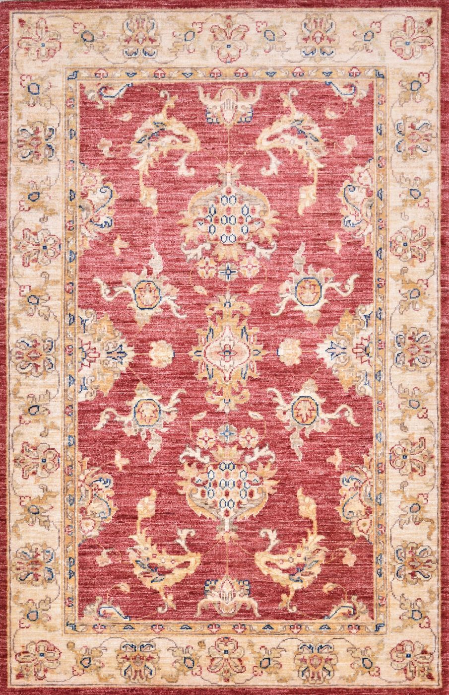 Peshawar Oushak Red/Beige, 3′4″ × 5′2″