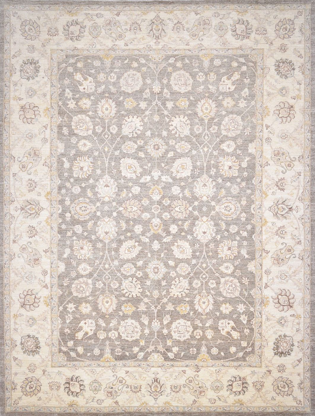 Peshawar Zigler 9290 Olive, 8′9″ × 11′6″