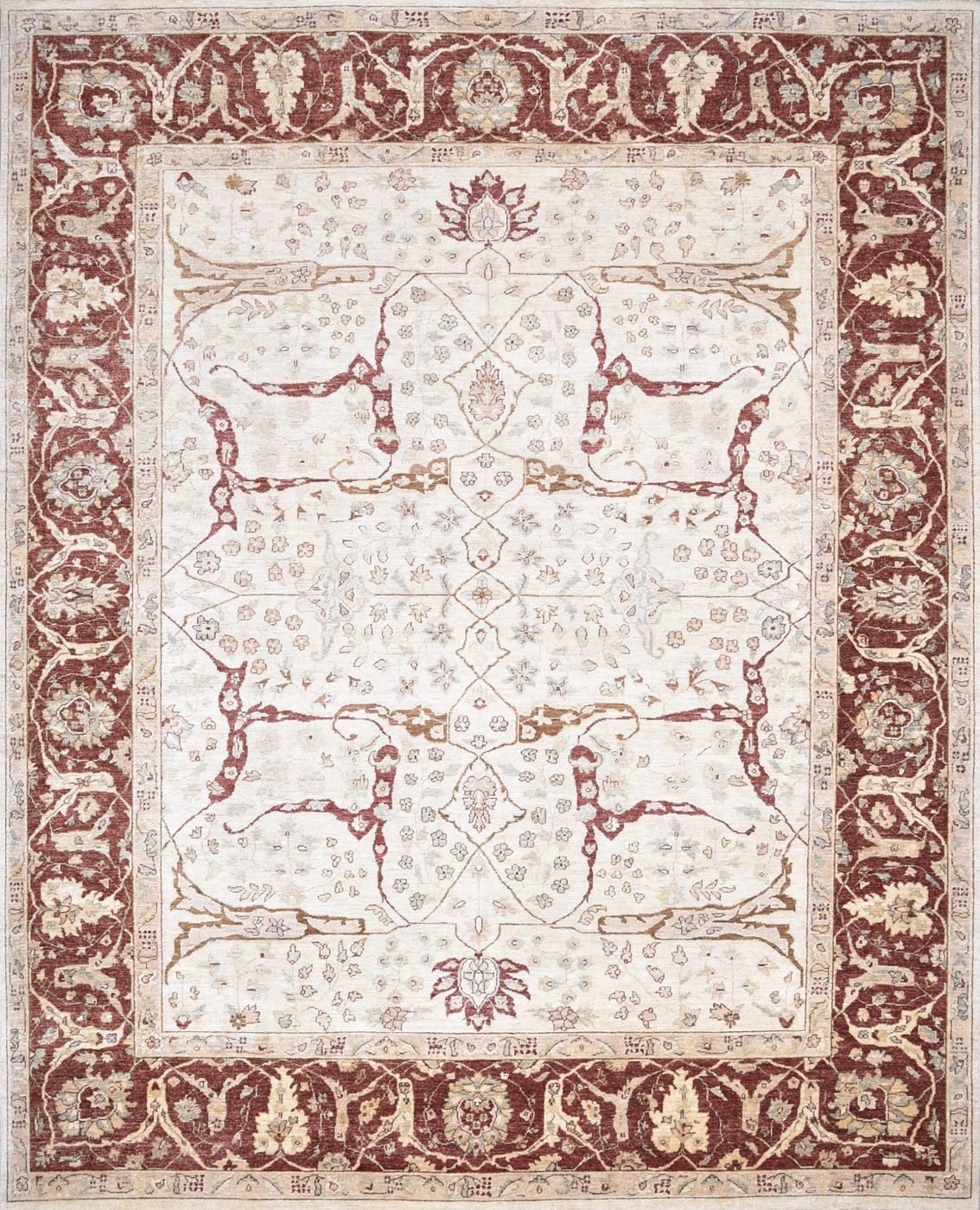 Silk Road Sultanabad SRD1849 Ivory, 8′2″ × 10′1″