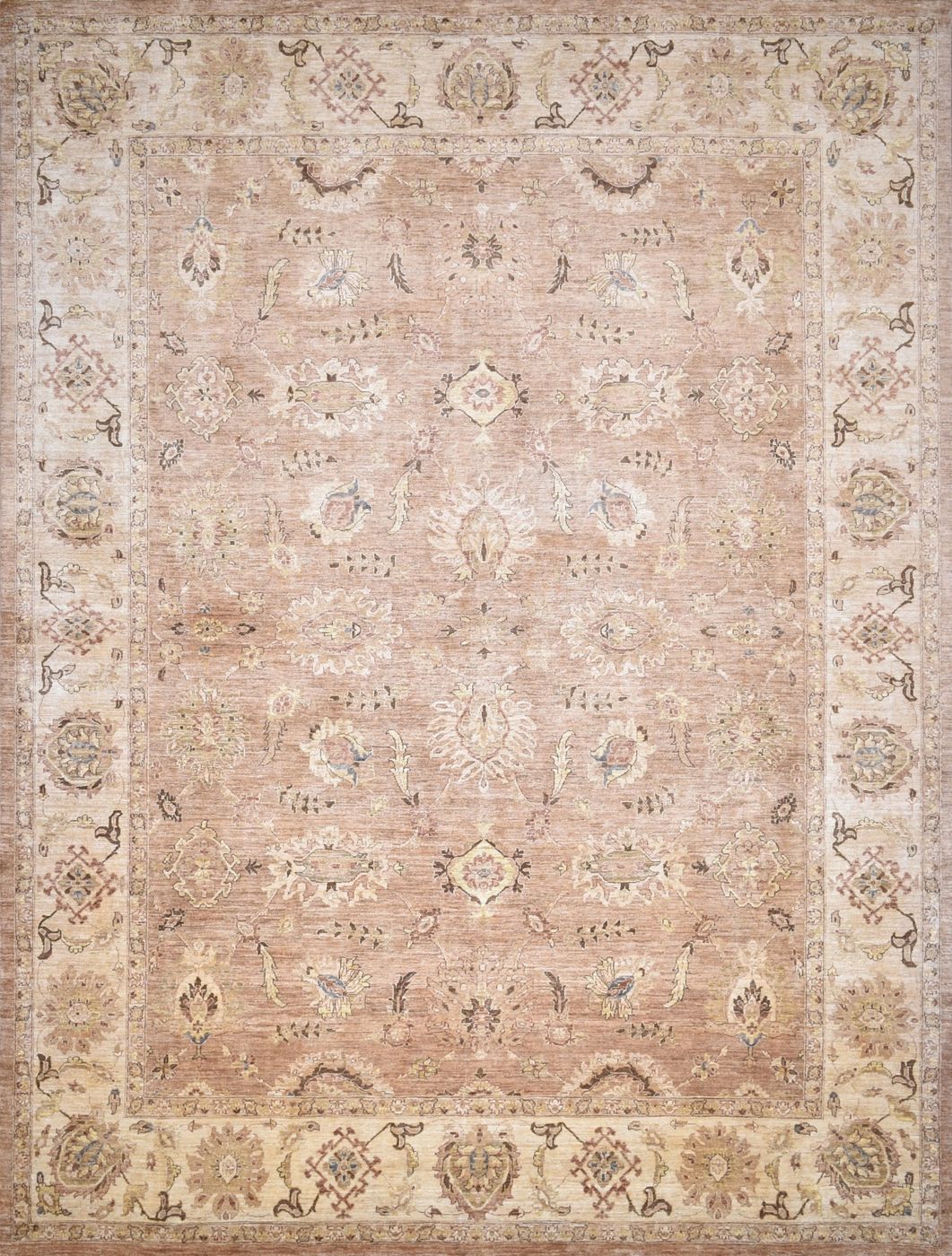 Sultanabad SRD1724 L.Brown 9 x 11.11, 9′0″ × 11′11″