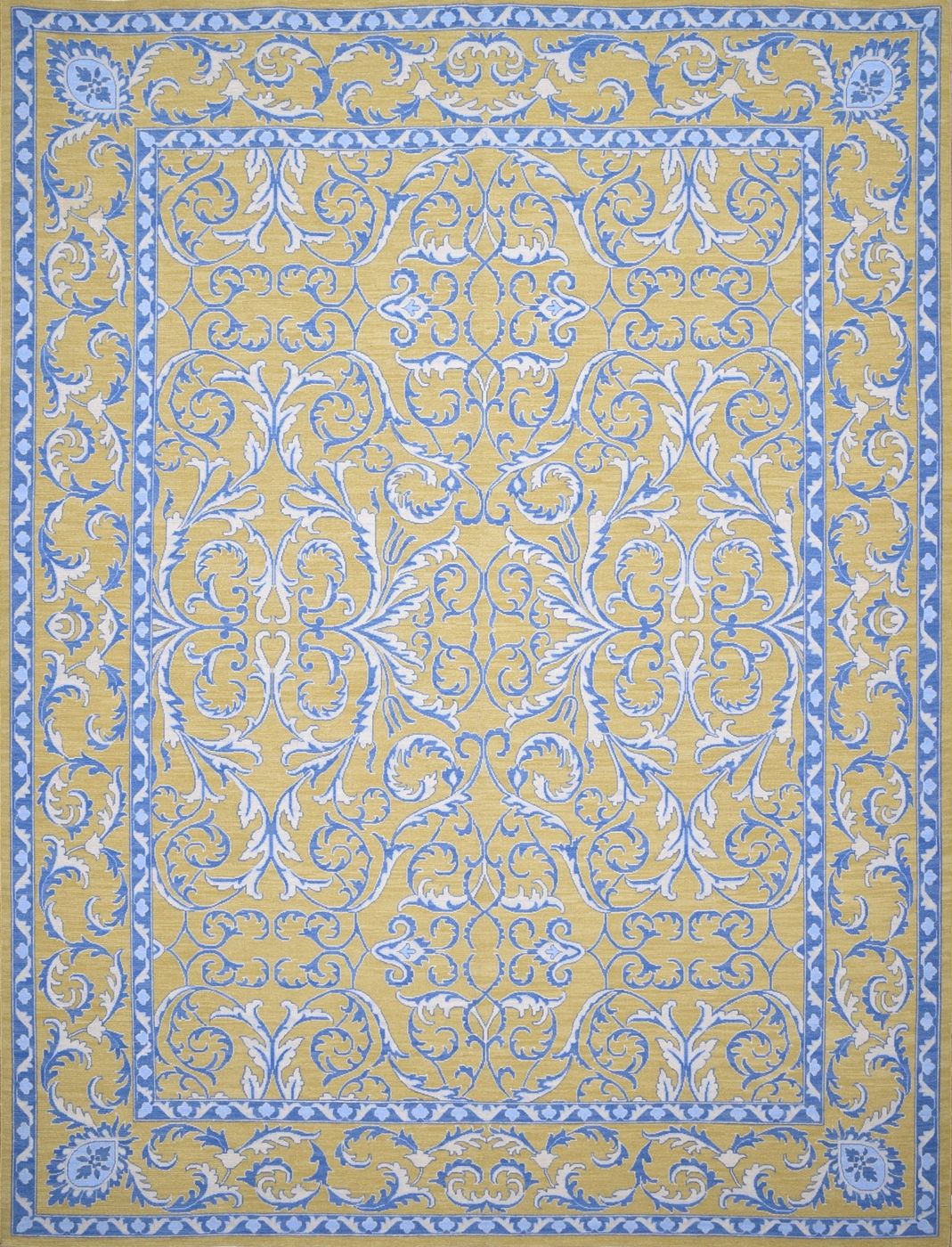 Andalus AND811J Gold & Blue, 9′1″ × 12′0″