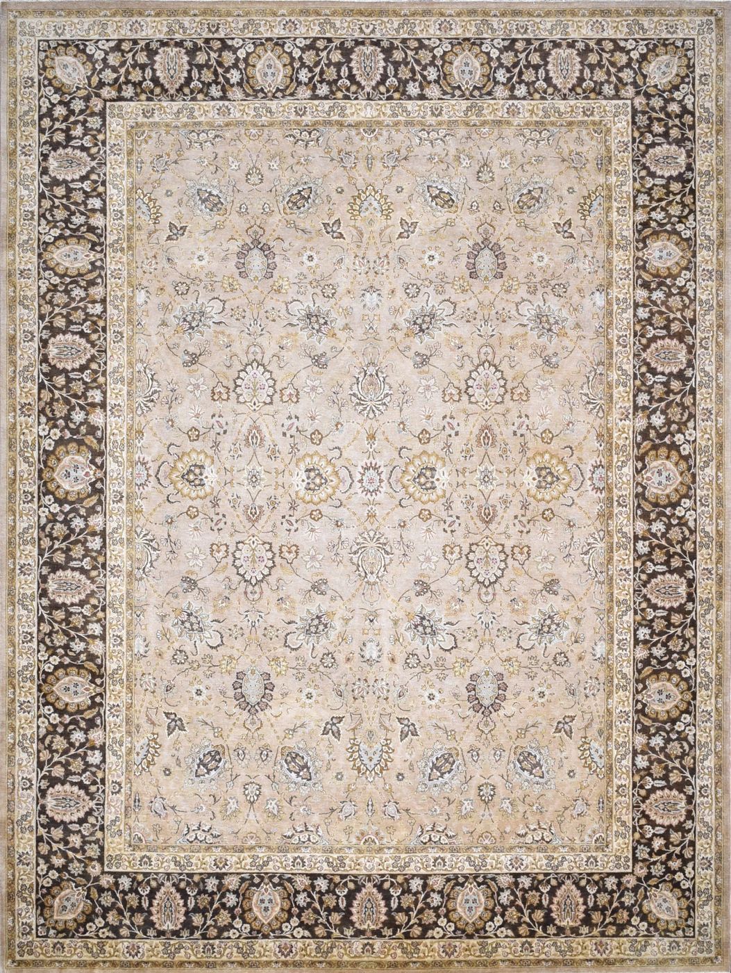 Tabriz Shinghai Fawn, 8′6″ × 11′5″, from the Shalimar collection