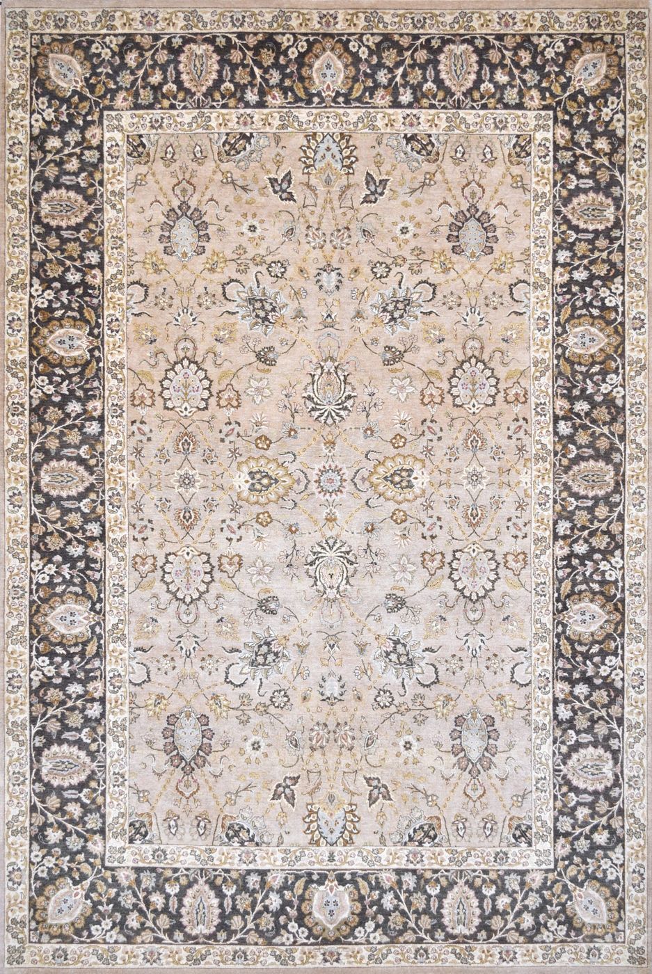 Tabriz Shinghai Fawn, 6′1″ × 9′2″, from the Shalimar collection