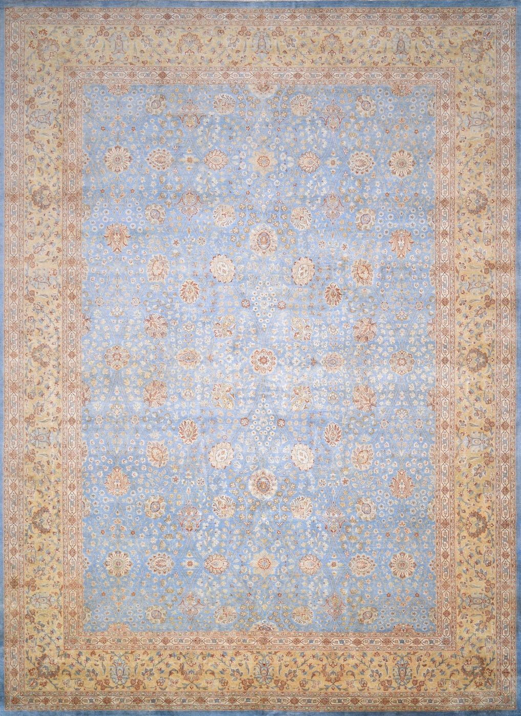 Tabriz Asman L.Blue, 10′0″ × 13′10″, from the Shalimar collection