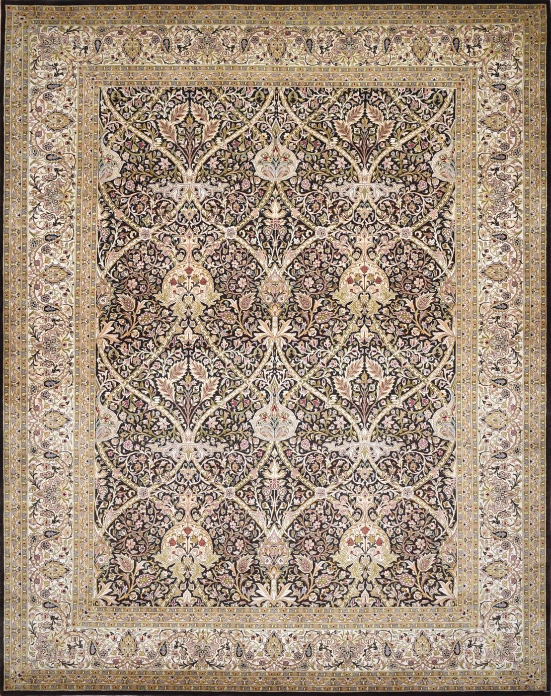 Kaleem Espresso, 8′1″ × 10′3″, from the Shalimar collection