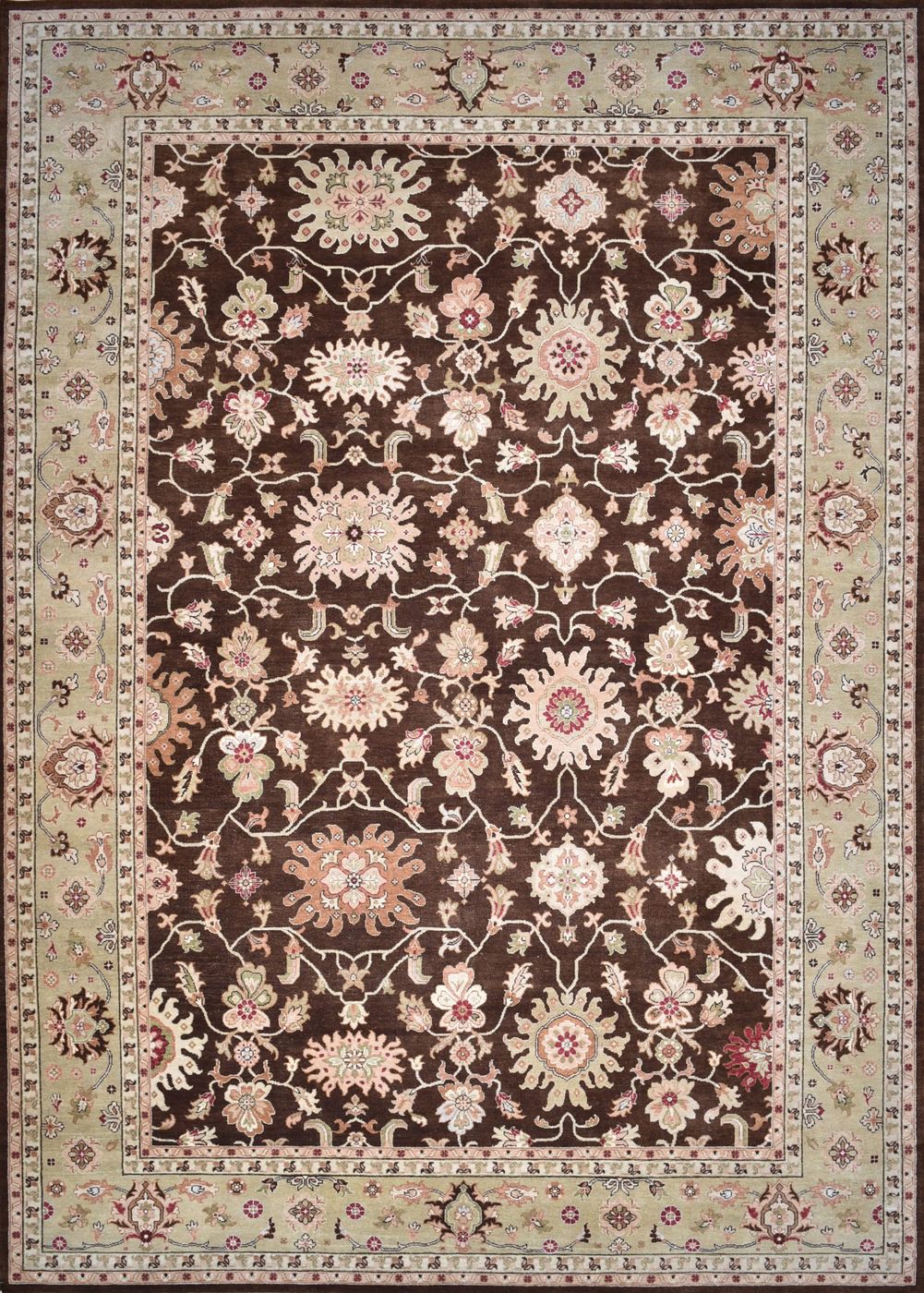 Ziegler 106C Brown & L.Gold, 10′0″ × 14′1″