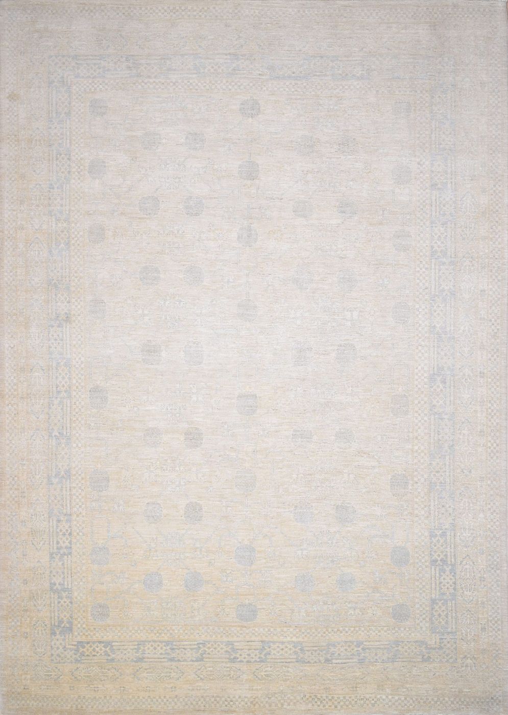 Khotan Brown & Grey, 8′6″ × 11′10″