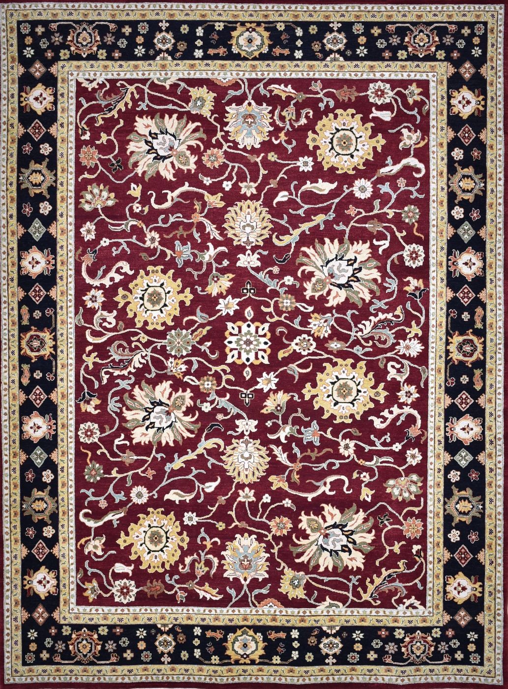 Ziegler 103F D.Red & Black, 8′11″ × 12′1″