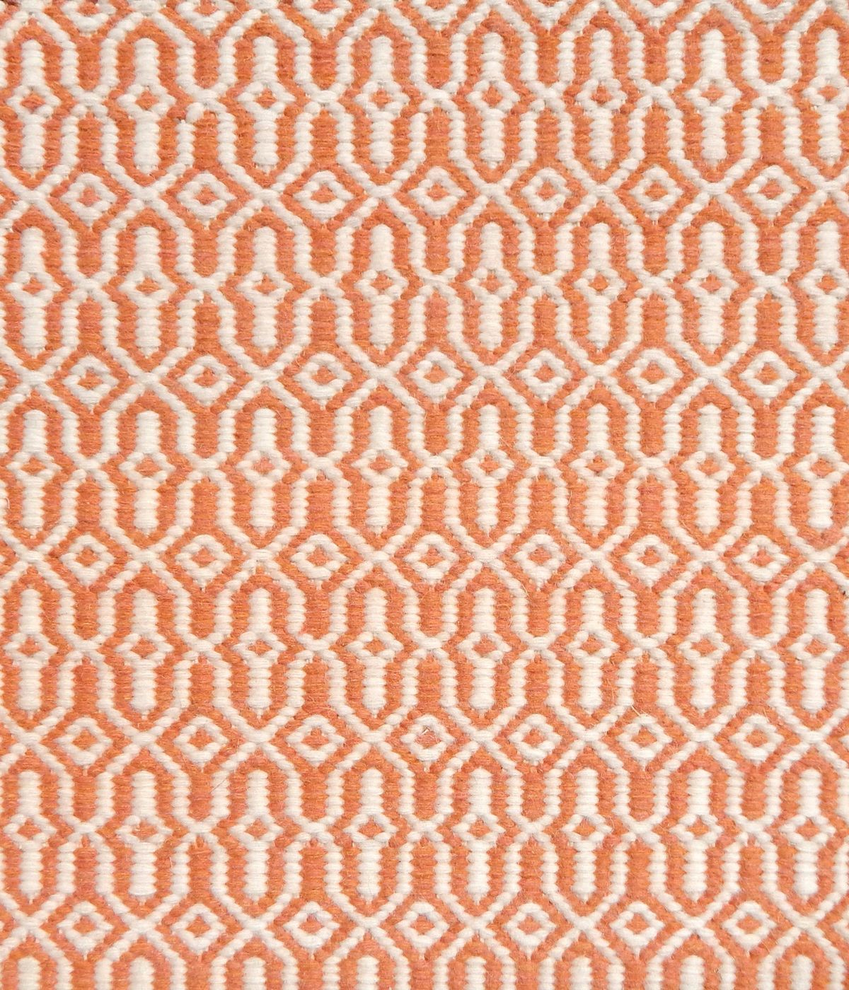 India rug, Orange, 3′8″ × 6′6″