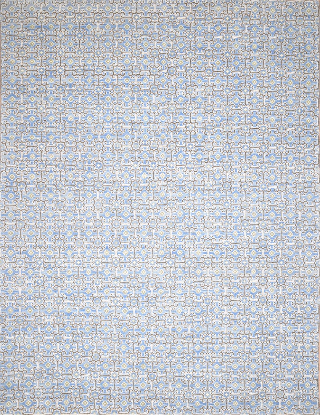 Bergamo Khotan Blue, 9′0″ × 12′0″