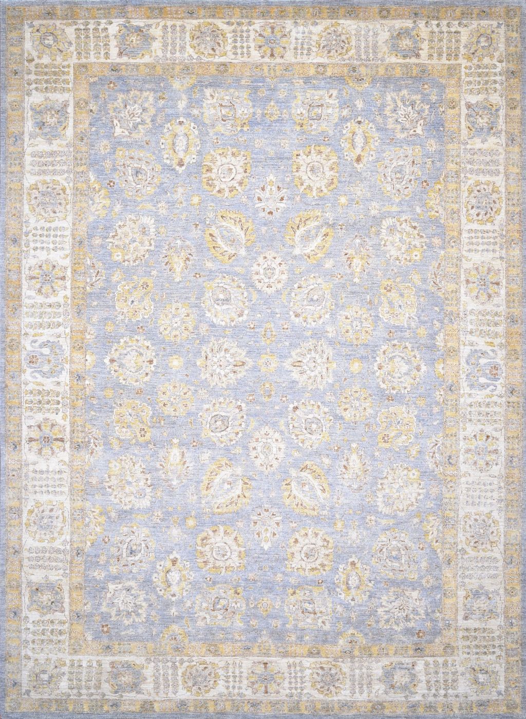 Oushak SRD2220 Grey, 8′9″ × 12′1″