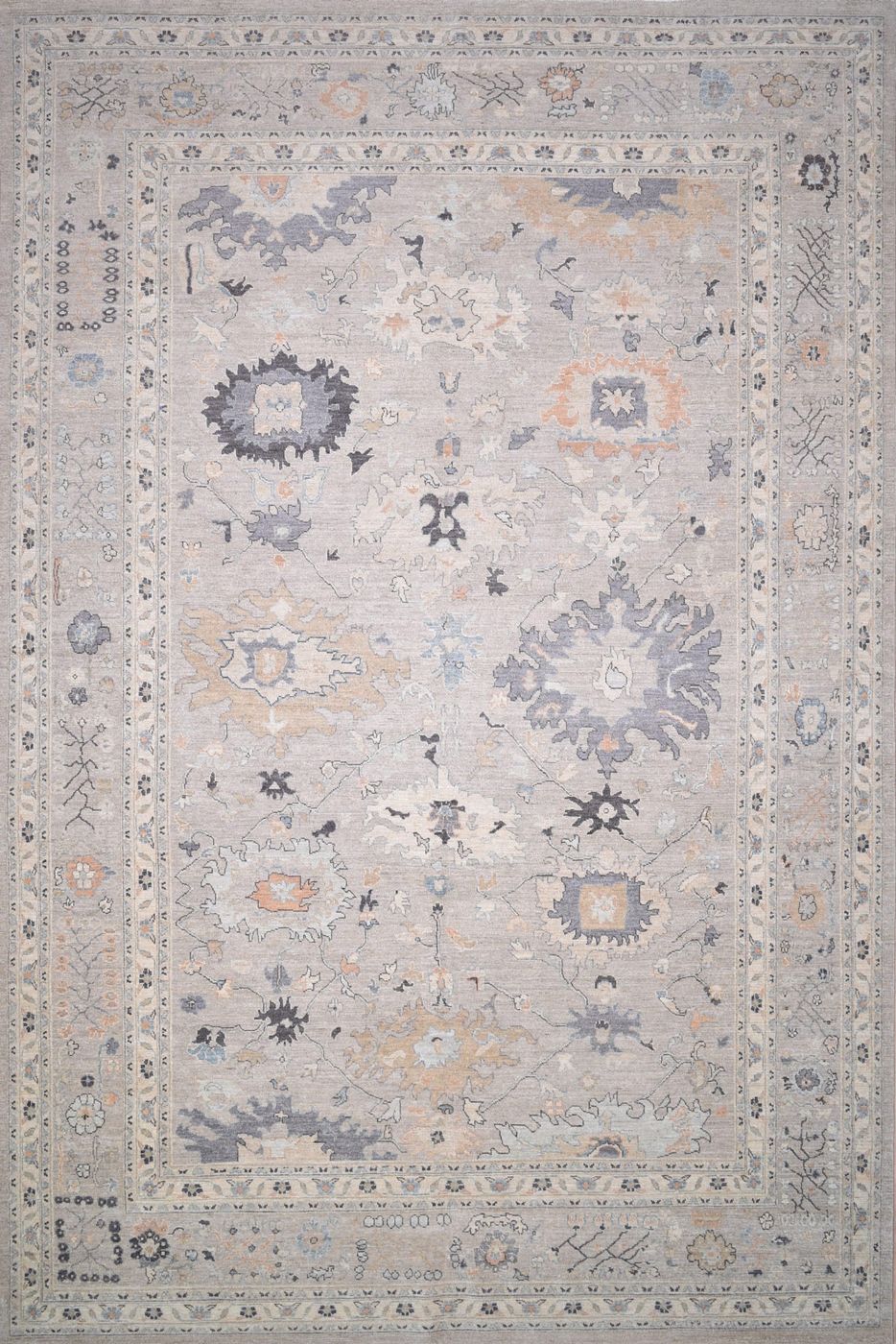 Oushak 1298A Beige, 9′9″ × 14′9″