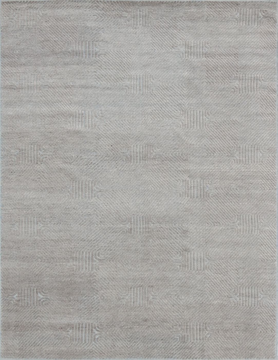 DOR558 Grey & L. Blue, 8′11″ × 11′11″