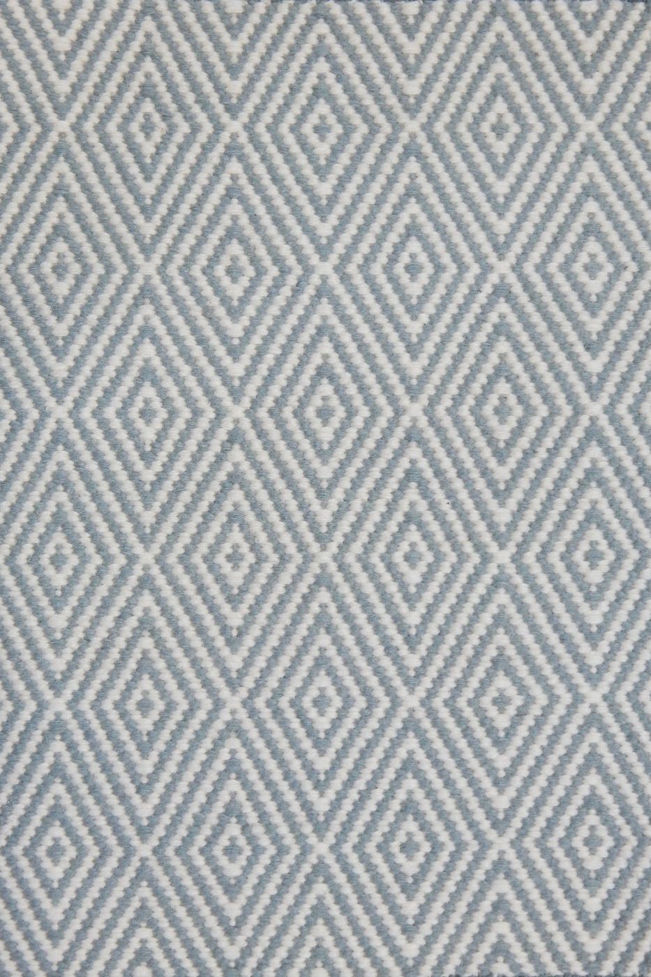 India rug, L.Blue / Ivory, 6′0″ × 9′0″