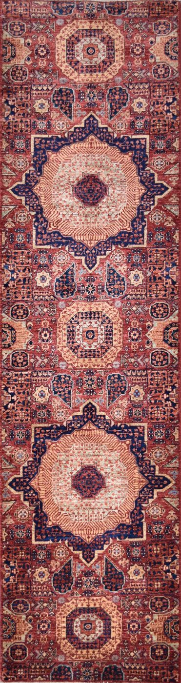 Mamluk Red, 2′6″ × 9′10″