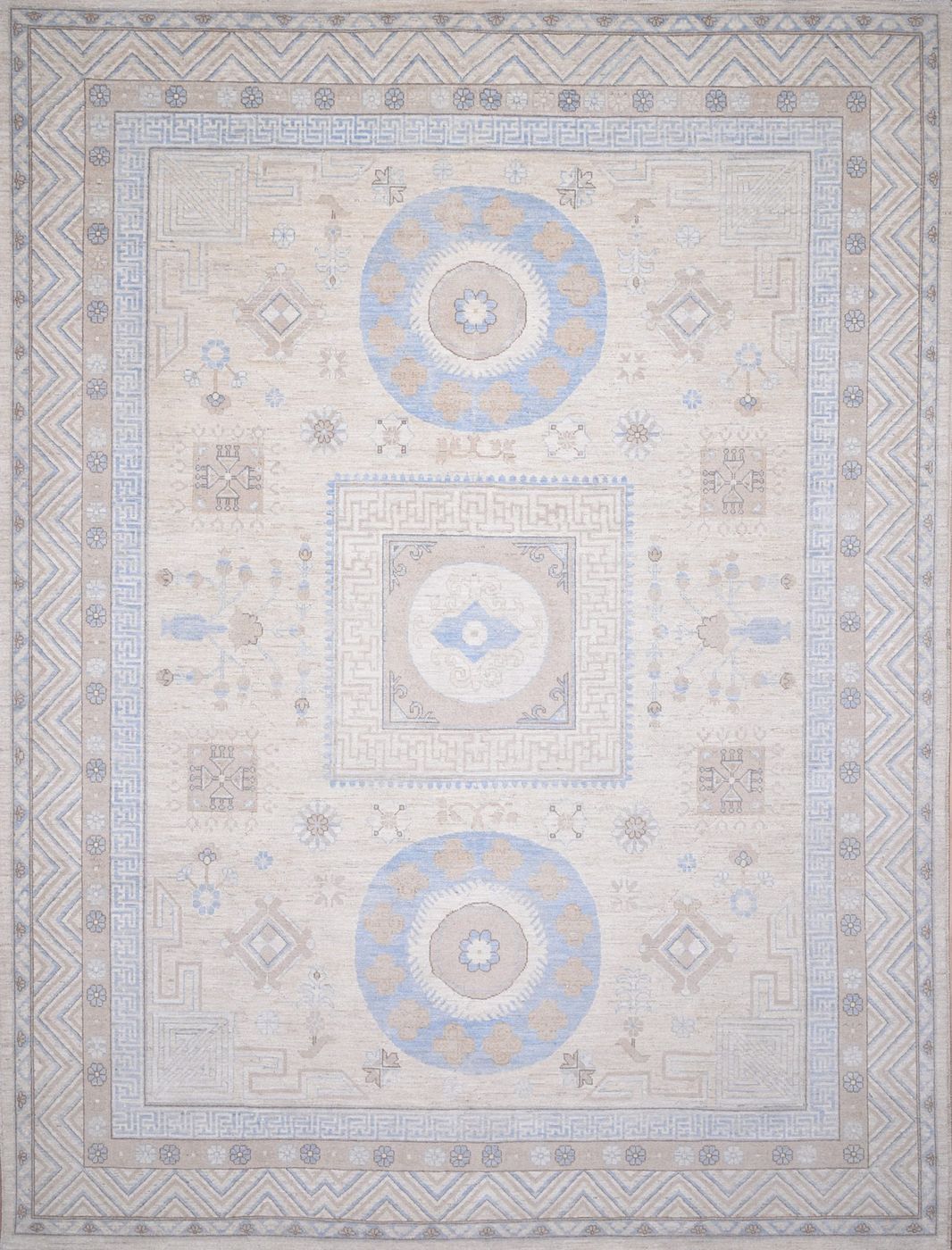 Khotan L.Gold/Ivory, 9′1″ × 11′11″