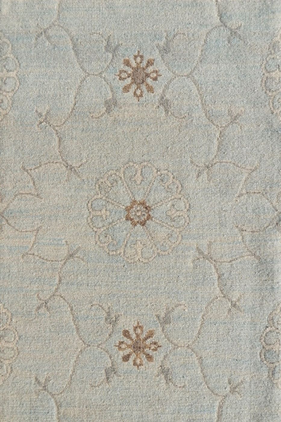 India rug, Blue, 8′0″ × 9′11″