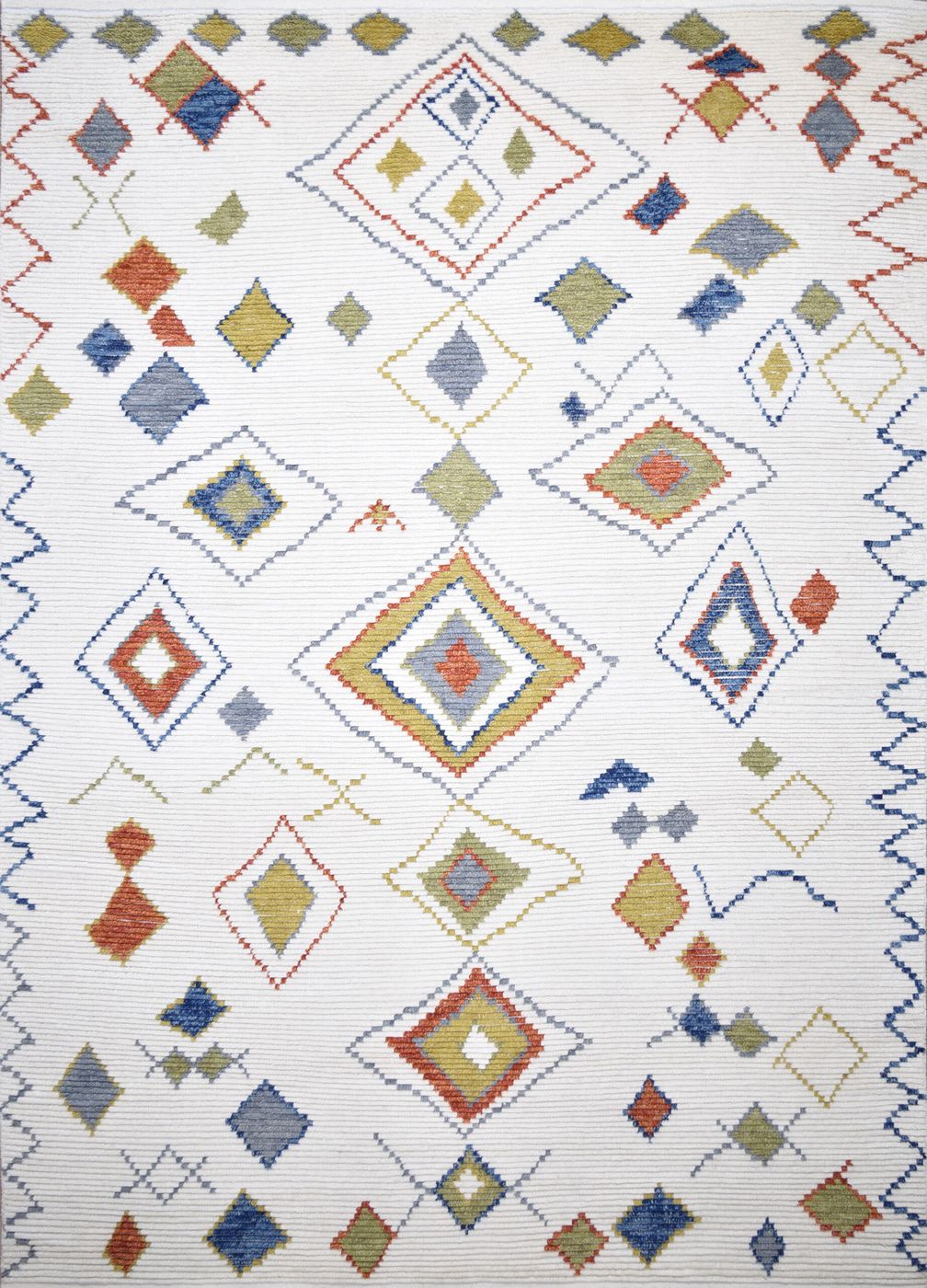 Moroccan Blue, 9′0″ × 12′0″