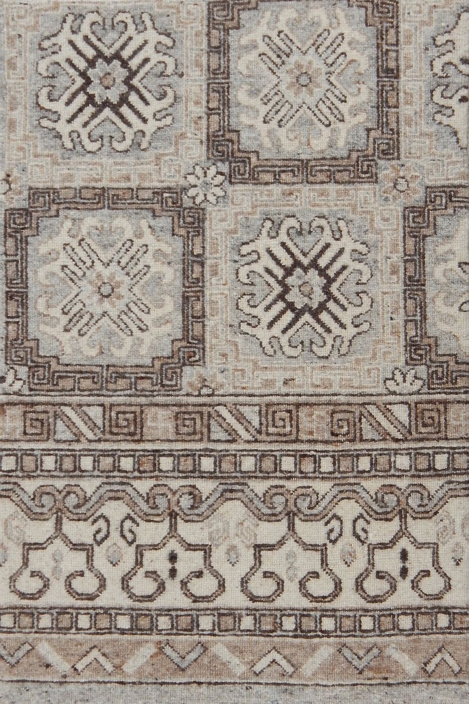 India rug, Grey, 3′0″ × 11′9″