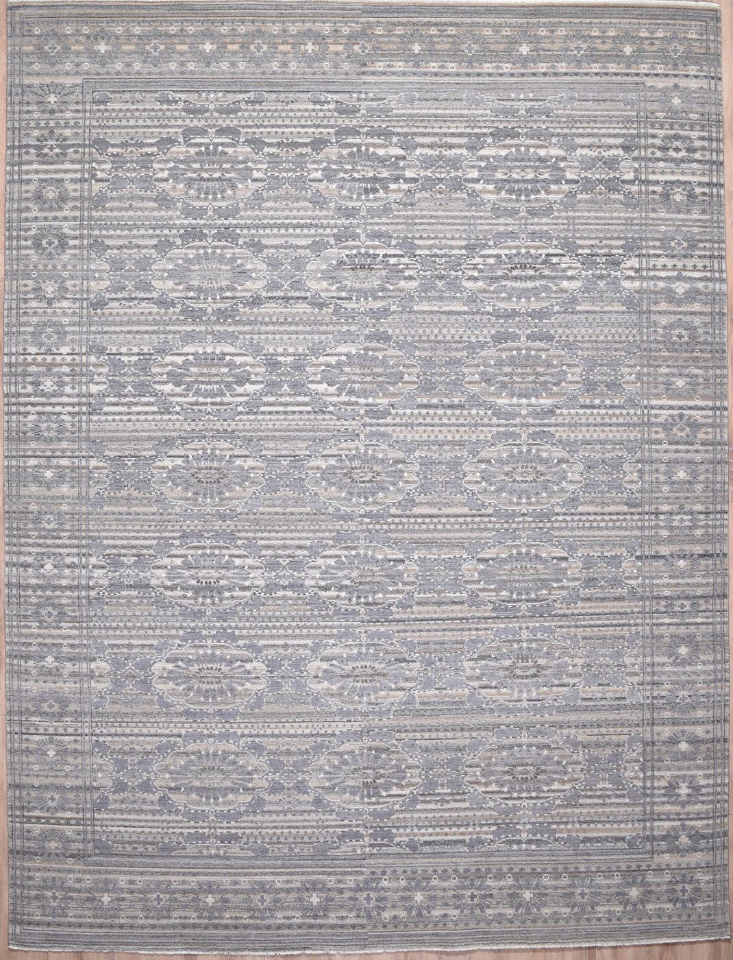 Ottoman Oushak Beige 9x12, 9′0″ × 12′0″