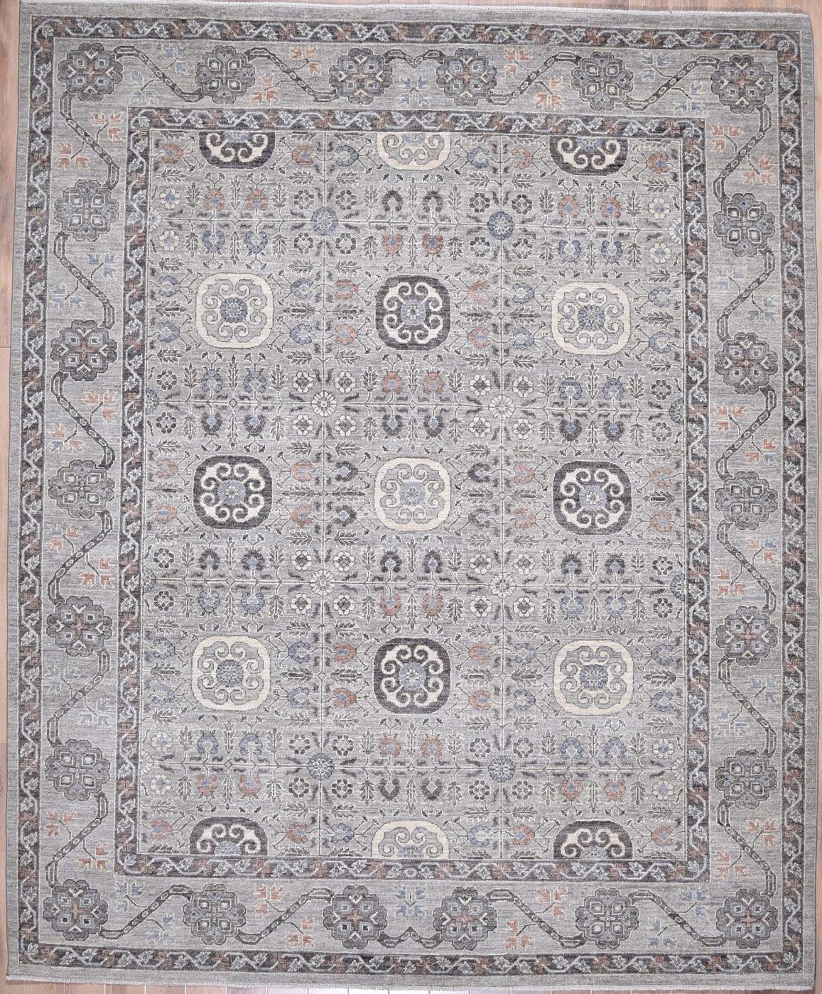Khotan Grey, 8′2″ × 9′11″