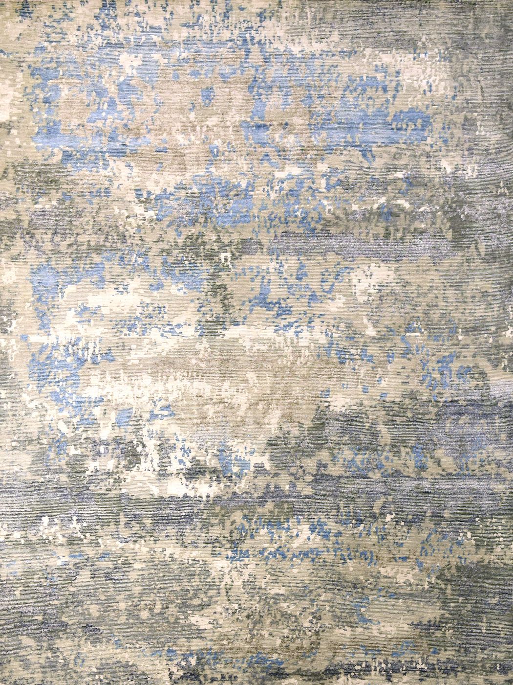 India rug, L.Blue, 9′1″ × 12′1″