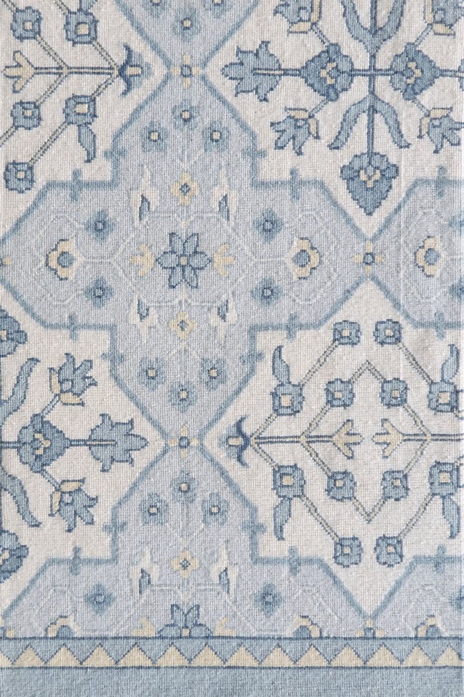 India rug, Blue, 8′0″ × 10′0″