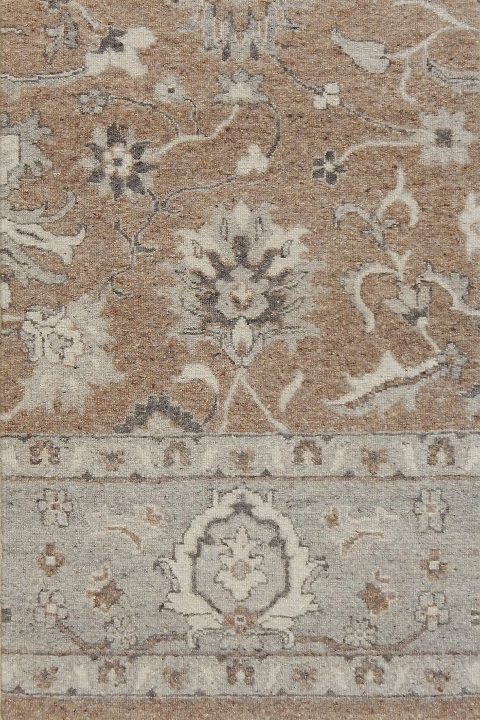 India rug, Beige, 8′0″ × 9′11″