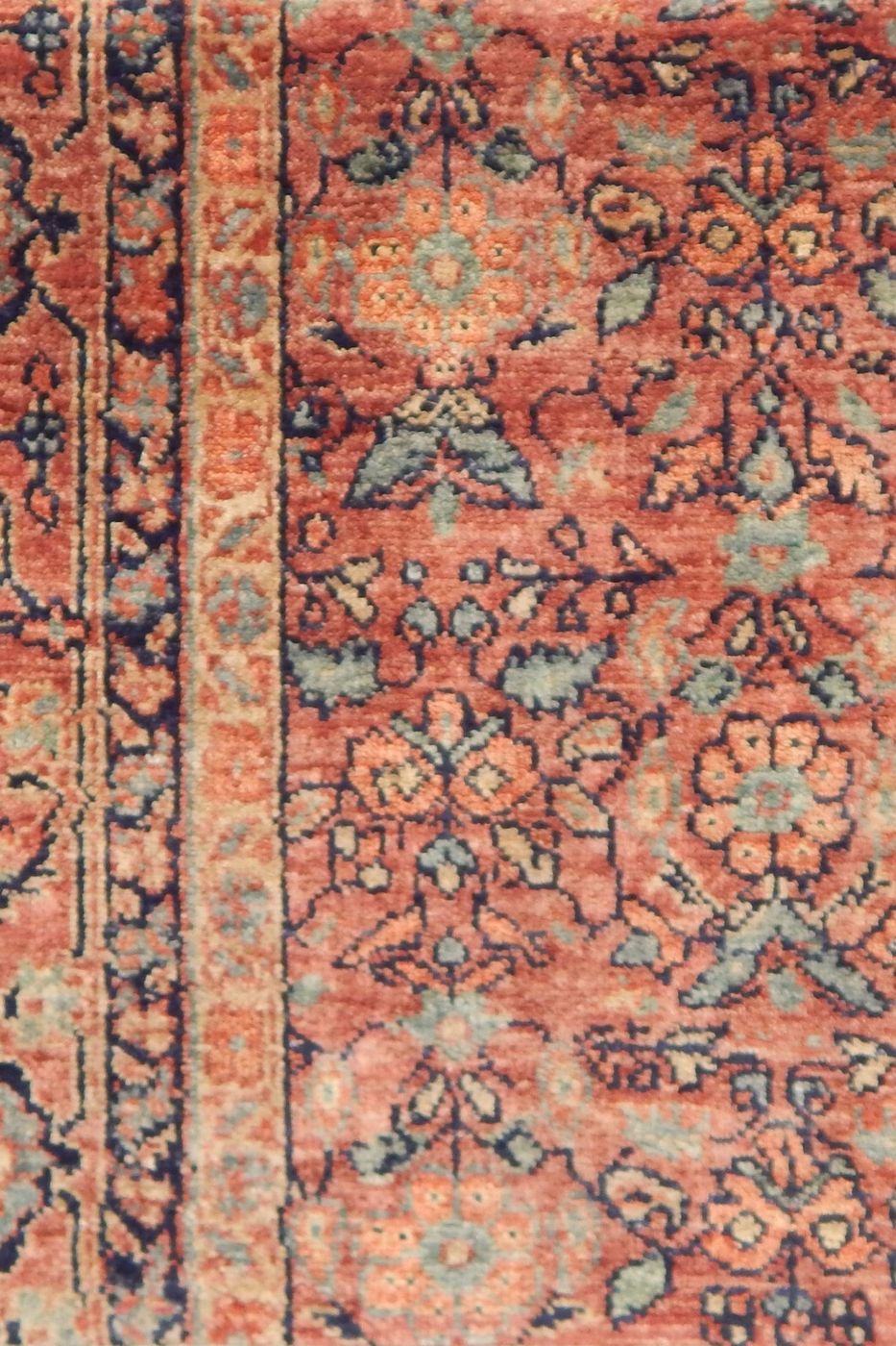 Pakistan rug, Rust, 7′11″ × 9′8″