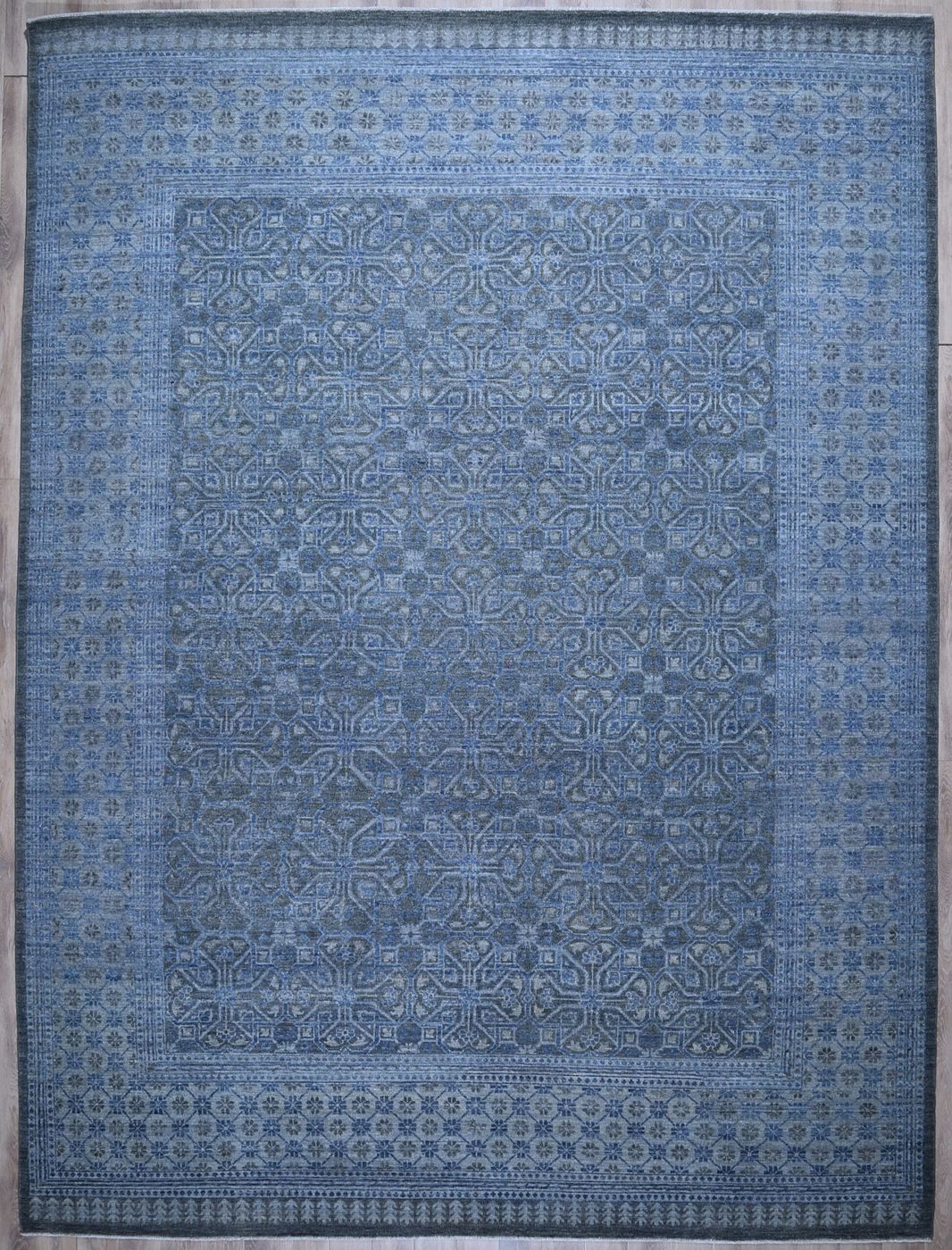 Khotan Charcoal, 8′10″ × 11′9″