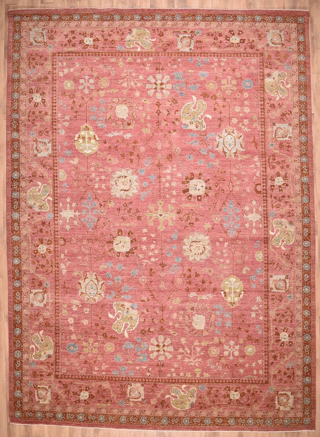 Silk Road Brick/Red, 10′0″ × 13′10″