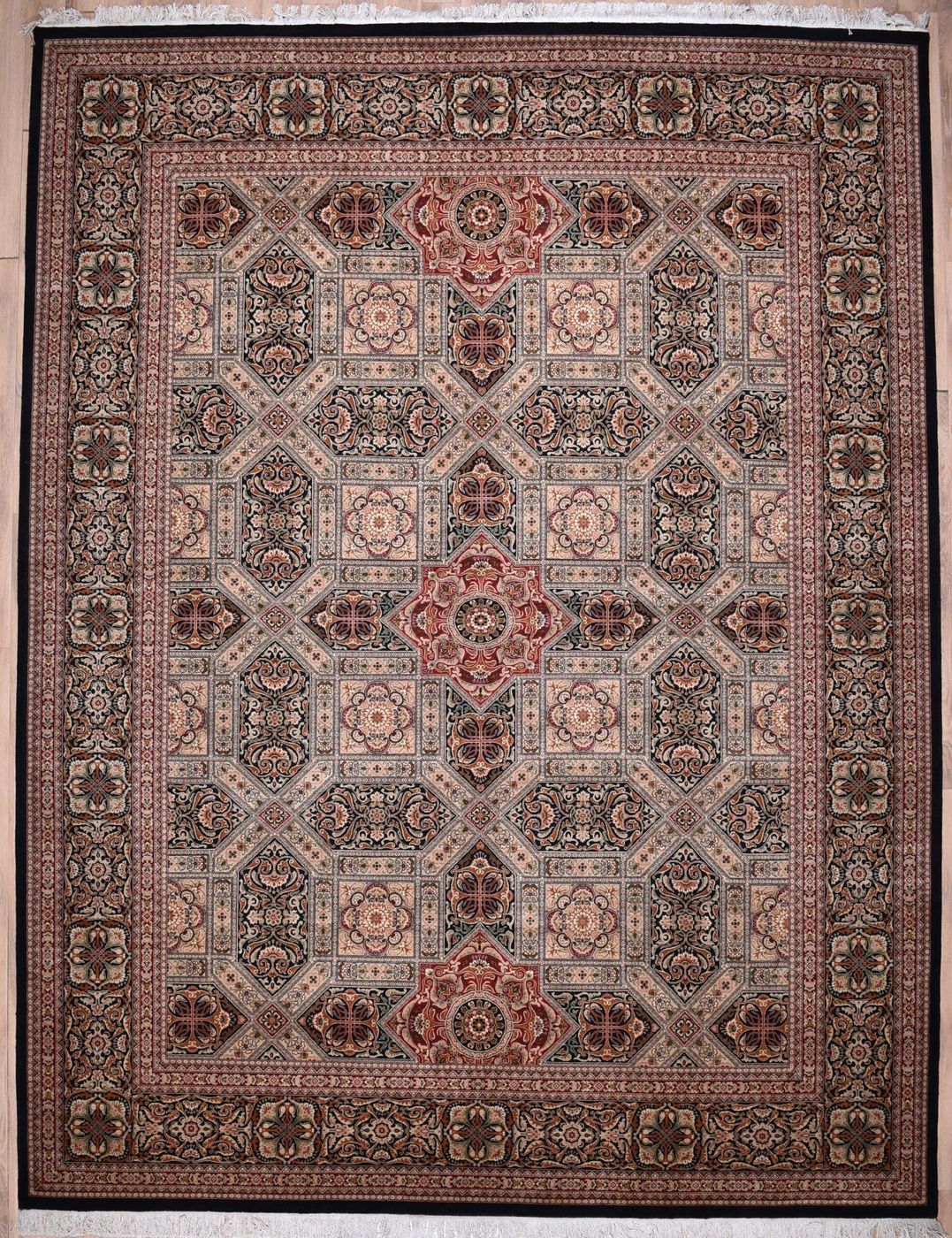 Shalimar Black, 9′2″ × 11′11″